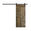 Panelled Wood S Series Barn Door with Installation Hardware Kit-63170920-87902537