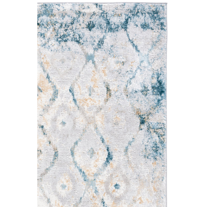 Carballido 500 Performance Abstract Rug, Rectangle 9' x 12'
