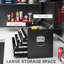 Tool box, tool case without tools, with 6 drawers, lock-1740740815