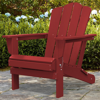 Delman Foldable Outdoor Adirondack Chair