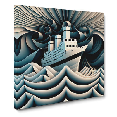 Modern Wall Art - Wrapped Canvas