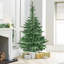 Arbre de Noël illuminé 5 pi avec 200 lumières DEL blanc chaud-354548267