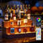 Tabletop Wine Bottle Rack Tan-443382540