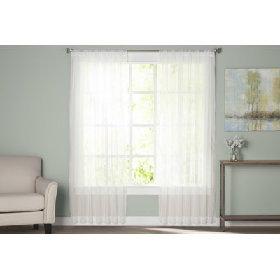 Kober Sheer Curtain Panel Pair