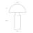 Apollo 17.75" Table Lamp