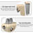 Small Home Semi-Automatic Retro Espresso Coffee Maker, Capsule Extraction with Steam Milk Frothing