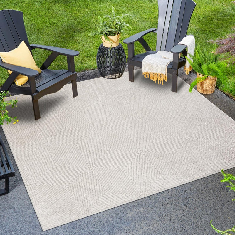 Sabrina Soto Prism Indoor/Outdoor Rug, Square 7'10"