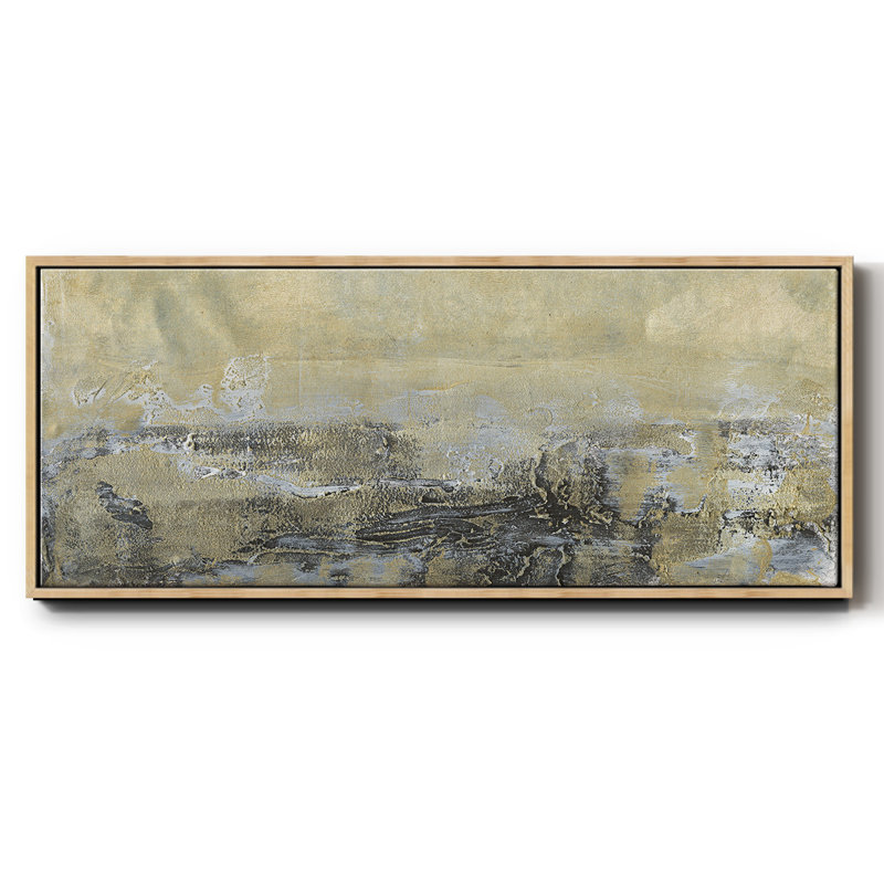 Gold Horizon I - toile encadrée