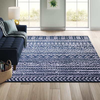 Tapis gris à tissage plat Aitana