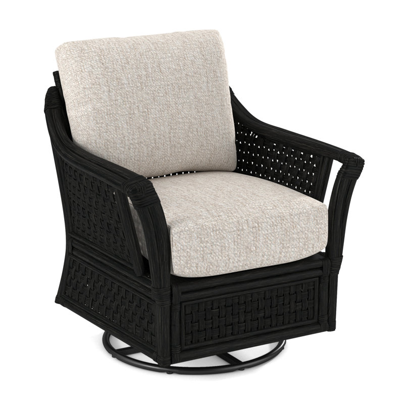 Fauteuil pivotant large de 32 po Boca, Performance blanc sucre; 0863-91, Noir, noir, noir, noir