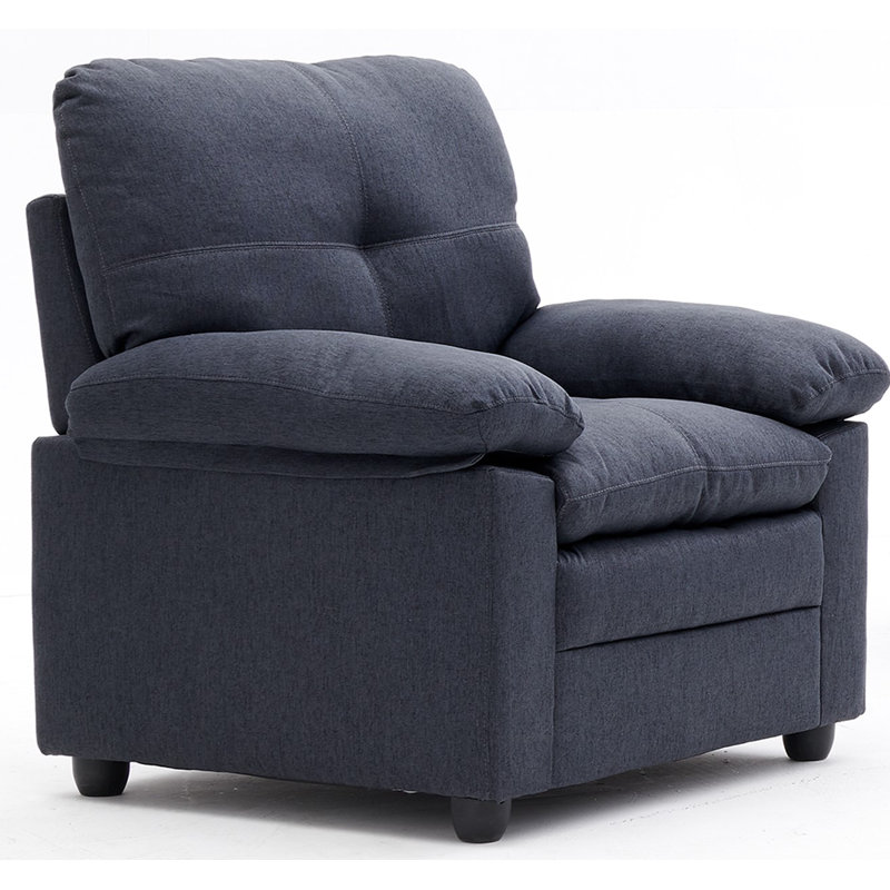 Fauteuil Altanay, Microfibre gris foncé