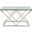 Marvin 120cm Glass Top Console Table