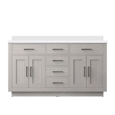 Ensemble de meuble-lavabo double 60 po