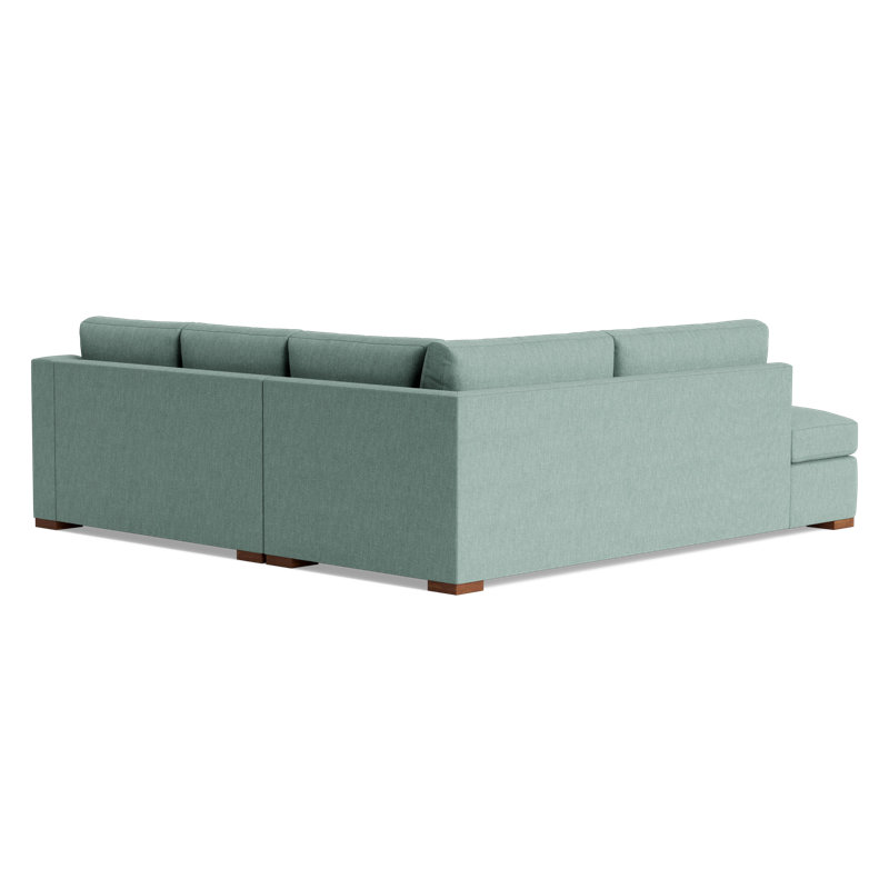 Lucca Sectional, Left Hand Facing, Performance Weave - Spa