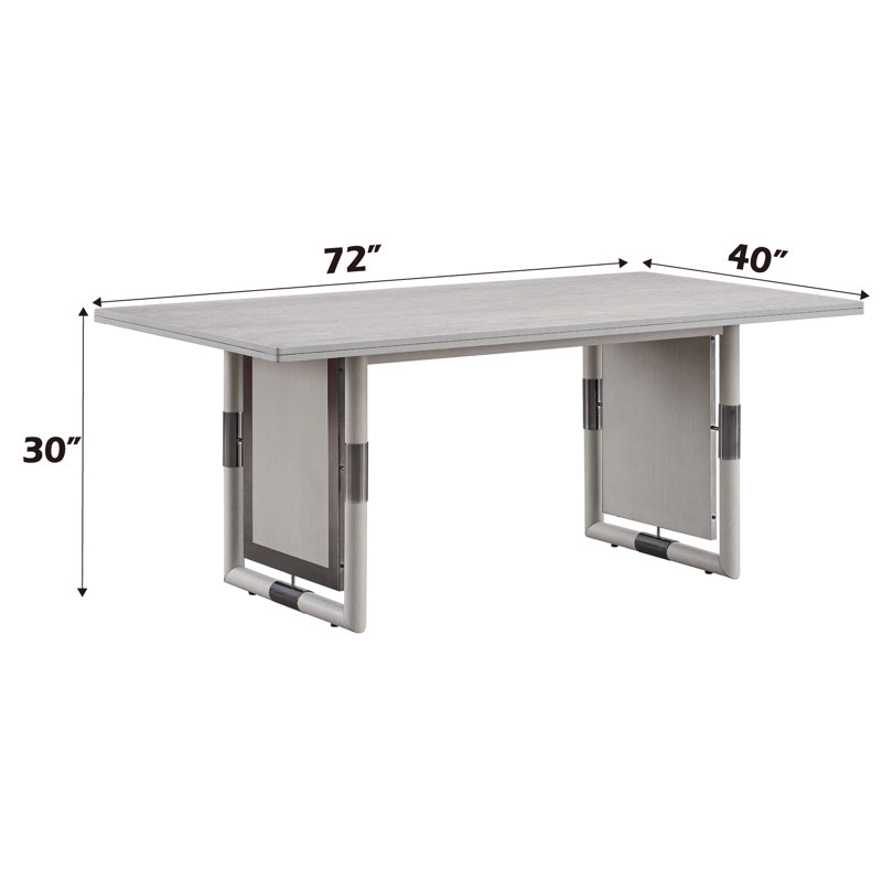 Gerrish Rectangular Dining Table in Nature