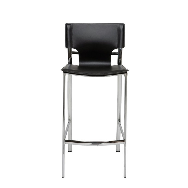 Tabouret de comptoir 25 po Chapeau, Noir