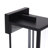 Black Rectangular Narrow Metal Frame with High-transparency Glass Outdoor Wall Light-1955256282-1957352953