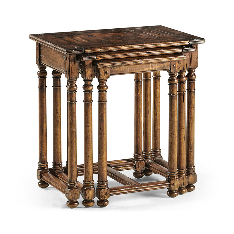 Huntingdon Solid Wood Nesting End Table