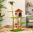 3 Tiers Cat Tree with Condons,Perch,Scratching Posts