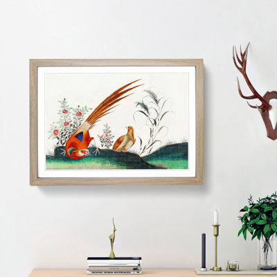 The Two Pheasants - Picture Frame Painting Print
