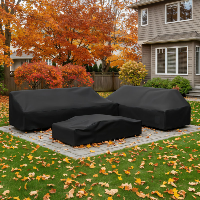 Housses 600D imperméables pour meubles de patio