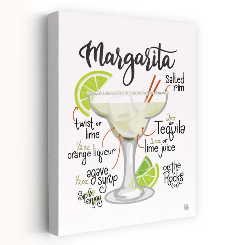 Margarita Recipe, H 24 po x l 16 po