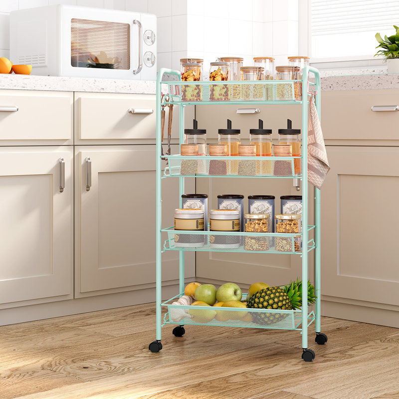 Chariot utilitaire H 32,6 po x l 17,8 po, Vert