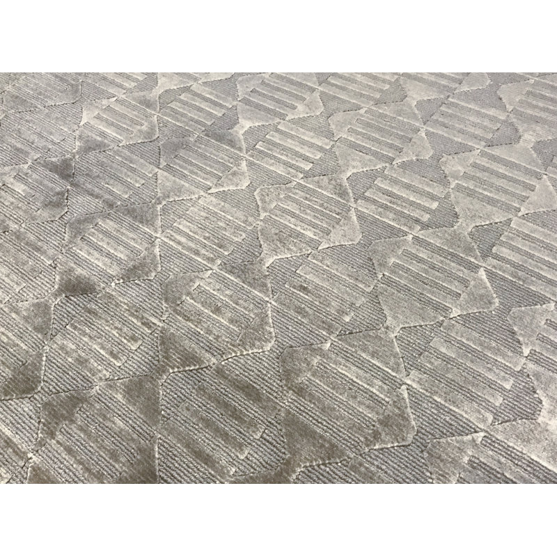 Hand-Knotted High-Quality Beige Area Rug