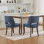 Ensemble de 2 chaises de salle à manger en bois, chaise d'appoint rembourrée moderne pour la salle à manger de cuisine-1553308366