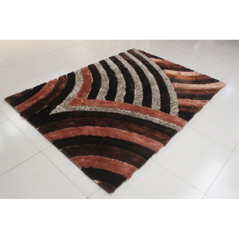 Tapis brun Karuna, 10 pi x 13 pi