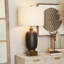 Lampe de table moderne en verre
