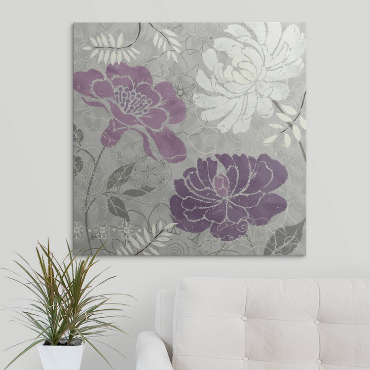 «Morning Tones I» par Daphne Brissonnet - reproduction, H 35 po x l 35 po x P 1,5 po, Toile