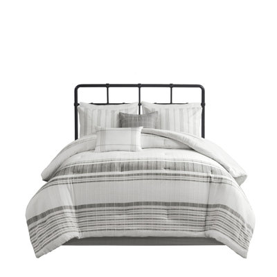 Cotton Jacquard Comforter 6 Piece Set