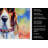 Basset Hound Hippie Dawg Kitchen Towel
