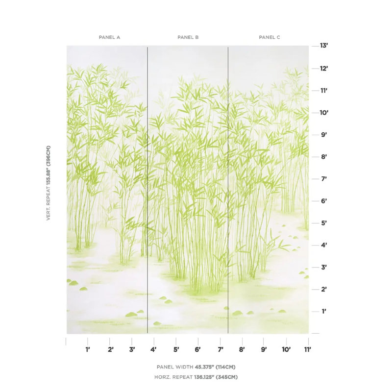 Kanji Panel Set, Green