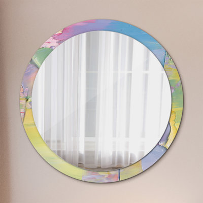 Huldar Glass Flat Wall Mirror