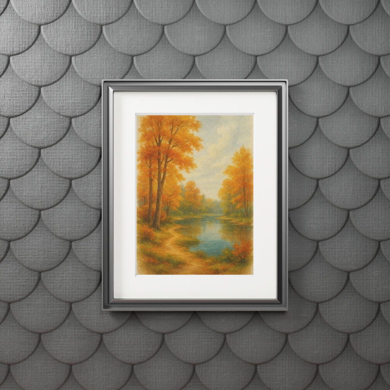 Posters Single Picture Frame Print, 35.56 cm H x 27.94 cm W