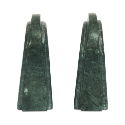 Zane Marble Bookends-Set Of 2