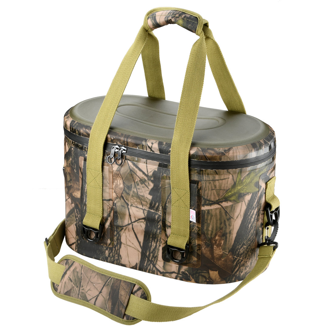 National Outdoor Living Picnic Tote Bag Cooler in Green National Outdoor Living