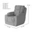 Fauteuil inclinable près du mur pour homme-102032160-102032156