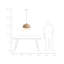 1 - Light Natural Novelty Pendant