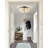 Ohlone Farmhouse Wood Beaded/Metal LED Flush Mount-123703378-70777068