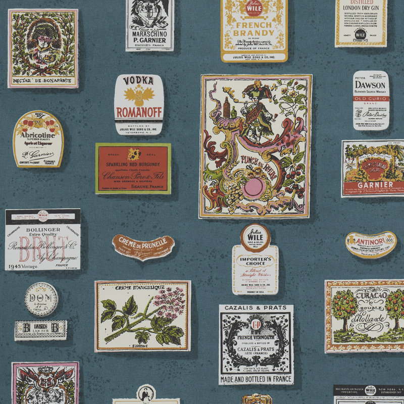 Papier peint Schumacher X Backdrop Salud, Grotte bleue