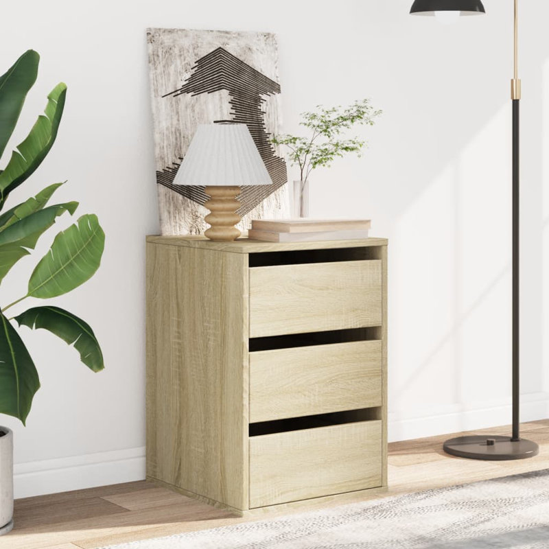Asmarina Standard Accent Chest, Sonoma Oak, 58cm H x 40cm W x 41cm D
