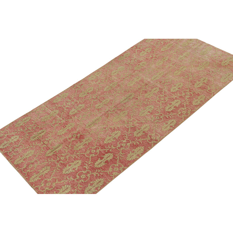 One-of-a-Kind 4'4 X9'2" Hand Knotted Area Rug