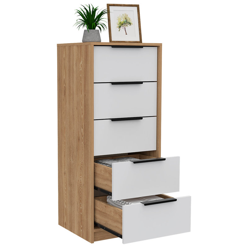 Braem 45cm W 5 - Drawer Chest of Drawers