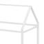 Structure de lit simple en métal avec clôture - pour enfants, adolescents-130055569