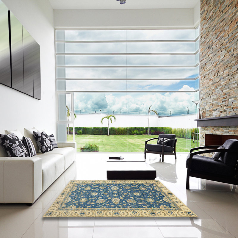 Abstract Indoor Rug, Square 6'