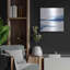Art mural en métal Brayden Studio «Classic Blue II» par Chris Paschke-209569768