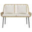 Poly Rattan Outdoor Bench